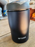 虎牌（TIGER）保温杯MJA-B024不锈钢商务原装进口男女水杯迷你杯口袋杯 臧黑色AN 240ml 实拍图