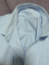 凡客诚品vancl衬衫男商务易打理纯色西服正装衬衣男士白衬衫 长-纯蓝色 44 实拍图