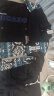 南极人（Nanjiren）短袖衬衫男士套装夏季休闲宽松免烫衬衣外套男五分袖上衣短裤男装 F99黑色套装 2XL约140-160斤 晒单实拍图
