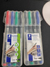 施德楼（STAEDTLER）油性记号笔 0.6mm防水速干勾线马克笔儿童美术光盘刻字办公用品4色套装318WP4 实拍图