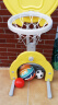 哈比树（HOBBY TREE）篮球架儿童篮球架可升降篮球框室内投篮宝宝男孩球类玩具篮球家用 星星篮球架-黄色 实拍图