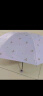 天堂 防紫外线晴雨伞三折 便携黑胶遮阳太阳伞晴雨两用 奶酪色 晒单实拍图