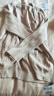 歌米拉 冰丝针织开衫女薄款新款吊带外搭宽松夏天小披肩外套夏季空调衫 卡其色 XL 晒单实拍图