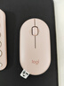 罗技（Logitech）K380蓝牙键盘无线键盘鼠标套装网红女生可爱办公笔记本电脑手机ipad平板MAC薄膜键盘办公用品WF13B PEBBLE键鼠套装 黑色 实拍图