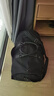 名鹿男士折叠便携西装包旅行大容量西服袋行李收纳短途出差登机正装包 黑色 实拍图