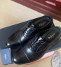 金利来（goldlion）男鞋男士时尚正装皮鞋舒适耐穿牛津鞋58021029501A黑色41 实拍图