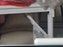 赛森电脑桌台式学生简易书桌家用可折叠桌写字桌出租房阳台化妆小桌子 80*40*75cm（圆角加固单桌） 实拍图