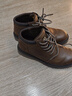 卡特（CAT）工装靴马丁靴牛皮鞋子男士防滑短靴商场同款男靴DOUB 棕色 39 实拍图