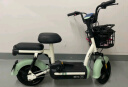爱玛（AIMA）电动车哆乐新国标电瓶车成人可提取充电锂电池可上牌电动自行车 哆乐-果绿色-可提锂电 实拍图
