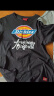 dickiesDickies 时尚字母LOGO印花短袖T恤 DK007087   黑色 XL 实拍图