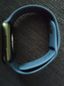 达梭适用苹果手表表带apple watch10/S9液态硅胶iwatchSE/7/8运动表带男女潮流创意ultra运动防水表链 新款-苜宿草色 44/45/46/49mm（加长码） 实拍图