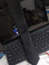 HLAHLA海澜之家领带男纯色大气质感有型商务黑色领带HZLAD1U005A 晒单实拍图