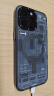 猿气youngkit 适用于苹iPhone15promax保护壳Magsafe磁吸全包防摔磨砂保护套【科技系列-曜石黑】 实拍图