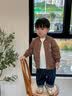泰兰尼斯稳稳鞋秋季儿童学步鞋男女宝宝多密度鞋底婴儿机能鞋 杏/白 实拍图