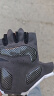 boodun骑行手套半指夏季公路山地自行车动感单车装备硅胶减震透气 湖蓝色 XL 实拍图