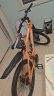 凤凰（Phoenix）山地自行车成人学生碟刹越野变速单车 ZB888 24英寸24速橙色 实拍图