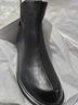百丽（Belle）柔软舒适时装靴女商场同款羊皮低跟短靴A2X1DDD3 黑色-单里 39 (245mm) 实拍图