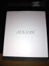 聚利时（Julius）简约大盘女士复古皮带手表时尚休闲数字生活防水石英腕表JA-1017 褐色 实拍图