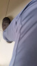 罗蒙（ROMON）抗皱休闲裤男士高弹力西装裤夏季薄款免烫冰丝裤商务中青年裤子男 浅灰色+藏青色 【冰丝两件装】 34 (150-160斤) 实拍图