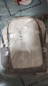 酷森书包男初高中大学生背包女双肩包大容量防泼水可放15.6英寸电脑 灰色【带格子挂件】 实拍图