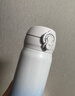 膳魔师（THERMOS）保温杯大容量水杯儿童男女士杯子情侣不锈钢生日礼物定制刻字JNL 304不锈钢-渐变紫 500ml 实拍图