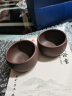 茗茶艺壶 宜兴紫砂壶纯全手工原矿紫泥泡茶壶茶具套装 一壶四杯 220ml 实拍图