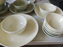 裕行陶瓷餐具碗碟套装北欧风家用高颜值奶油风餐具乔迁送礼巴洛克42头 实拍图