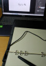 高漫 (GAOMON）新款M5手绘板 智能手写板 智能笔记本 会议电子记录 办公商务实时传输 手写本 黑色标配 M5 实拍图