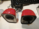 漫步者（EDIFIER） R12U 2.0时尚桌面迷你有线小音响小音箱笔记本台式电脑通用音箱USB 红色 实拍图