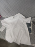 BINYUXD【3件】短袖t恤男夏季纯白色宽松纯棉男士半截袖潮打底衫衣服男装 白色+雾蓝+黑色 常规 2XL 【建议145-160斤 】 实拍图