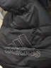adidas 600蓬保暖鸭绒羽绒服面包服男女同款阿迪达斯官方轻运动 黑色 A/S 实拍图