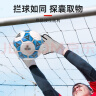 匹克守门员手套天然乳胶防滑耐磨减缓冲击成人儿童专业训练门将手套足球手套守门员装备YH22205白黑8号 晒单实拍图