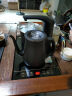 茶皇子（CHAHUANGZI）自动上水电热烧水壶茶台嵌入式煮茶一体机泡茶专用全智能抽水水位识别高停低续电茶炉 104 黑色加宽 37*23cm 0.8L 实拍图