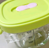 babycare婴儿辅食盒玻璃宝宝辅食保鲜工具便携防漏可蒸煮冷冻4个装维尔粉 实拍图