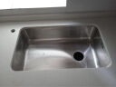 摩恩（MOEN）水槽 304不锈钢洗碗洗菜盆池 一体盆窄边槽厨房龙头套装 晒单实拍图