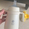 babycare儿童保温杯316不锈钢水杯专用原装杯盖配件 【小月龄保温杯】 背带-冰川蓝 实拍图