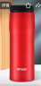 虎牌（TIGER）不锈钢保温杯原装进口男女水杯MJA-B048-RMT深红色480ML 实拍图