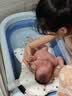 英氏（YEEHOO）新生婴儿洗澡神器宝宝浴网浴盆悬浮浴兜防滑兜垫可坐浴盆浴架通用 单个浴兜 星星 实拍图