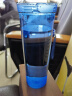特百惠（Tupperware）晶彩MAX塑料杯 男女学生夏季大容量运动水杯子带滤格 纯净蓝600ML 实拍图