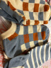 俞兆林（YUZHAOLIN）船袜女日系学院风袜子女撞色格子条纹潮袜 格子女短袜5双 均码 晒单实拍图
