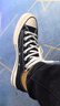 匡威（Converse）1970s男女鞋经典三星标低帮情侣帆布鞋运动休闲板鞋学生鞋多巴胺 162058C 经典低帮黑 41 /7.5 实拍图