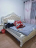 尊范（ZUF）欧式双人床现代简约皮床轻奢床卧室家具1.8米公主床主卧大床 单床（现货闪发） 1800*2000框架结构 实拍图