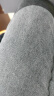 卡帝乐鳄鱼（CARTELO）牛仔裤男2024夏季修身裤子男士直筒休闲裤弹力长裤男裤 灰色 32  晒单实拍图