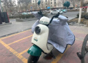 北极绒（Bejirog）电动车电瓶车挡风被挡风罩防雨挡风秋冬季加厚 摩托车挡风被灰色 实拍图