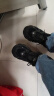 FILA 斐乐官方FLUID 4女鞋复古运动鞋休闲鞋猫爪鞋4代 烟灰/黑-WA 37.5 晒单实拍图