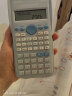 得力(deli)D82MS函数科学计算器 240种功能考试计算机(适用于初高中生) 浅蓝 实拍图