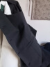 罗蒙（ROMON）轻熟风休闲大码西服套装男韩版修身两粒扣三件套通勤商务小西装潮 深灰色【西装+马甲+西裤】 XL (建议125-135斤内) 实拍图