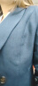 罗蒙（ROMON）西装套装修身时尚高端秋冬金店导购西服女正装外套职业装工作服 藏蓝色西装外套+衬衫+西裤 L 晒单实拍图