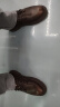 海澜之家HLA男鞋百搭休闲鞋子男士低帮皮鞋男户外工装鞋男 0548 古铜 44 实拍图