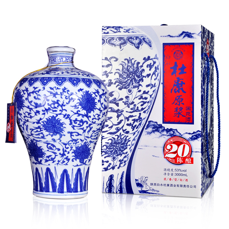 白水杜康 大壇裝 20年陳釀 53度 3l【圖片 價格 品牌 報價】-京東